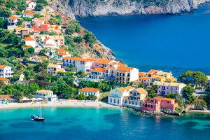Assos auf der Griechischen Insel Kefalonia