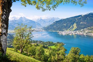 Alpenkulisse in Zell am See